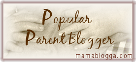 Popular Parent Blogger Award