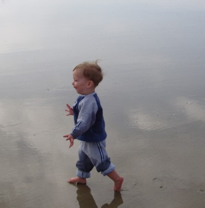 Hayden at the Pacific