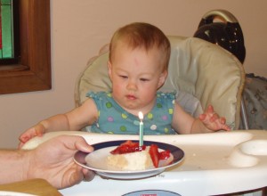 rachel and bday cake